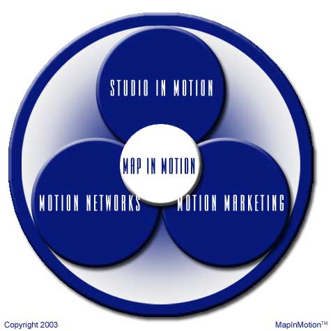 MapInMotion, StudioInMotion, Motion Marketing, Motion Networks